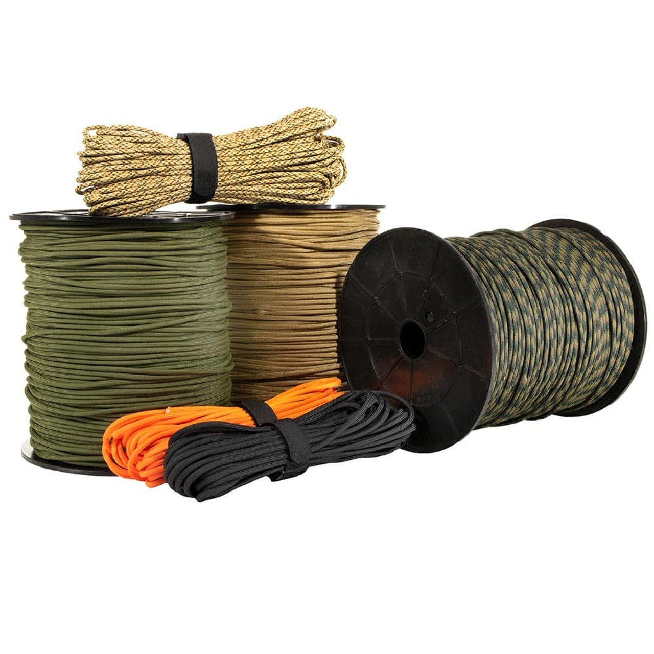 and Wilderness Adventures Hiking Survival Utility Cord for Camping 50 Feet PARACORD PLANET 325 Paracord and Carabiner 